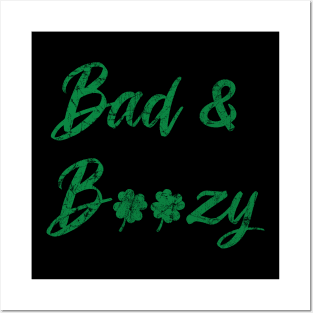 Bad and Boozy Posters and Art